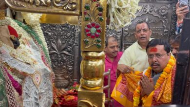 Photo of भाजपा अध्यक्ष नितिन नवीन ने मां विंध्यवासिनी धाम में किया दर्शन-पूजन