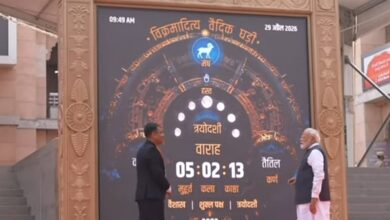 Photo of प्रधानमंत्री ने काशी विश्वनाथ मंदिर में विश्व की पहली ‘विक्रमादित्य वैदिक घड़ी’ का किया अवलोकन
