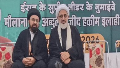 Photo of मप्र के इत्तेहाद-उल-मुस्लिमीन जलसे में ईरान के सुप्रीम लीडर के प्रतिनिधि मौलाना इलाही ने दिया एकता का संदेश