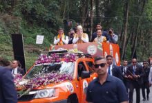 Photo of प्रधानमंत्री नरेन्द्र मोदी सिक्किम पहुंचे, भव्य स्वागत