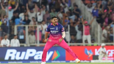 Photo of IPL 2026: देशपांडे के शानदार आखिरी ओवर और बिश्नोई के चार विकेट के दमपर राजस्था ने गुजरात को 6 रन से हराया