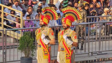 Photo of अटारी बाॅर्डर पर रिट्रीट सेरेमनी का समय 01 मई से बदला