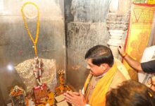 Photo of मप्र के मुख्यमंत्री पहुंचे धार की ऐतिहासिक भोजशाला, मां वाग्देवी के दर्शन कर की पूजा