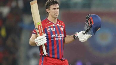 Photo of बारिश से बाधित मुकाबले में मार्श का शतक, एलएसजी ने खड़ा किया विशाल स्कोर