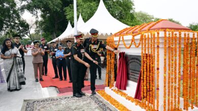 Photo of पाठ्यक्रम समाप्ति परेड आयोजित