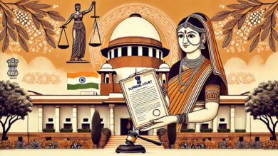 Photo of सर्वोच्च न्यायालय का ऐतिहासिक निर्णय: महिलाओं के पैतृक संपत्ति अधिकारों पर स्पष्टता