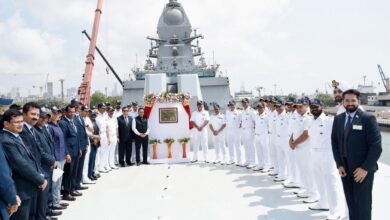 Photo of स्वदेशी उन्नत स्टील्थ फ्रिगेट ‘महेंद्रगिरी’ (प्रोजेक्ट 17ए) की भारतीय नौसेना को की गई डिलीवरी 