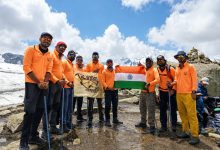 Photo of टीम स्पाइडर्स ने फतह किया हिमाचल प्रदेश का हम्पटा पास, 4,270 मीटर की ऊंचाई पर परचम