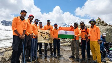 Photo of टीम स्पाइडर्स ने फतह किया हिमाचल प्रदेश का हम्पटा पास, 4,270 मीटर की ऊंचाई पर परचम