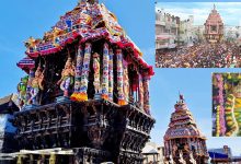 Photo of तिरुनेलवेली में 520वें आणि महोत्सव का रथोत्सव संपन्न, लाखों श्रद्धालुओं ने खींचा 450 टन वजनी ऐतिहासिक रथ