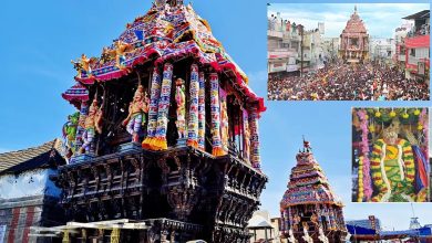 Photo of तिरुनेलवेली में 520वें आणि महोत्सव का रथोत्सव संपन्न, लाखों श्रद्धालुओं ने खींचा 450 टन वजनी ऐतिहासिक रथ