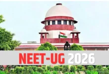 Photo of नीट यूजी 2026: दोबारा होने जा रही परीक्षा को ऑनलाइन मोड में कराने की मांग सुप्रीम कोर्ट ने ठुकराई, कहा- अव्यावहारिक