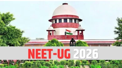 Photo of नीट यूजी 2026: दोबारा होने जा रही परीक्षा को ऑनलाइन मोड में कराने की मांग सुप्रीम कोर्ट ने ठुकराई, कहा- अव्यावहारिक
