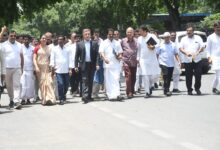 Photo of मीनाक्षी नटराजन मामले में चुनाव आयोग से मिला कांग्रेस प्रतिनिधिमंडल, नामांकन रद्द करने को बताया गलत