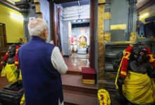 Photo of प्रधानमंत्री मोदी ने विक्टोरिया में श्री गणेश मंदिर के किए दर्शन