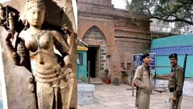 Photo of भोजशाला में भारी तनाव : गर्भगृह में चुपके से रखी गई मां वाग्देवी की मूर्ति, ASI ने तुरंत हटाया!