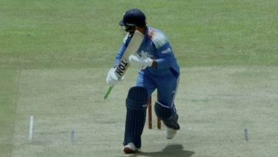 Photo of अंपायर की चेतावनी के बाद भी नहीं संभले विपराज निगम, भारत पर 5 रन की पेनल्टी