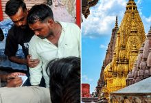 Photo of काशी विश्वनाथ मंदिर परिसर में चली गोली, तीन घायल; ज्ञानवापी में तैनात था PAC जवान