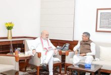 Photo of भाजपा प्रदेश अध्यक्ष आदित्य साहू ने अमित शाह से की मुलाकात