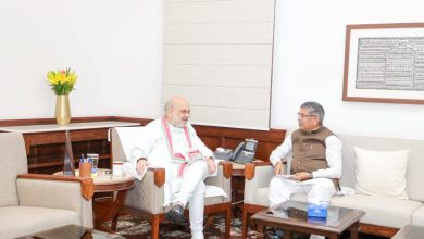 Photo of भाजपा प्रदेश अध्यक्ष आदित्य साहू ने अमित शाह से की मुलाकात