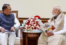 Photo of बस्तर के समग्र विकास का रोडमैप लेकर प्रधानमंत्री से मिले साय, यूरिया संयंत्र और आयुर्वेद संस्थान के लिए मांगा सहयोग