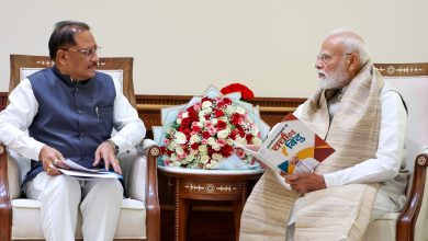 Photo of बस्तर के समग्र विकास का रोडमैप लेकर प्रधानमंत्री से मिले साय, यूरिया संयंत्र और आयुर्वेद संस्थान के लिए मांगा सहयोग