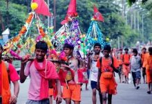 Photo of कांवड़ मेले के चौथे दिन 31.50 लाख शिवभक्तों ने उठाया गंगाजल
